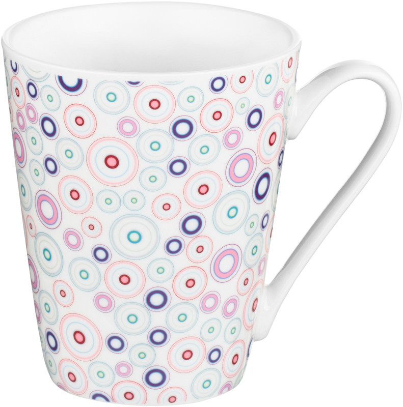 Чашка ARDESTO Circles 320 мл порцеляна (AR3427)